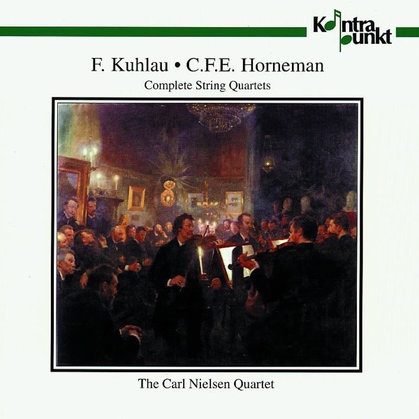 Kuhlau, Hornemann: Complete String Quartets album cover