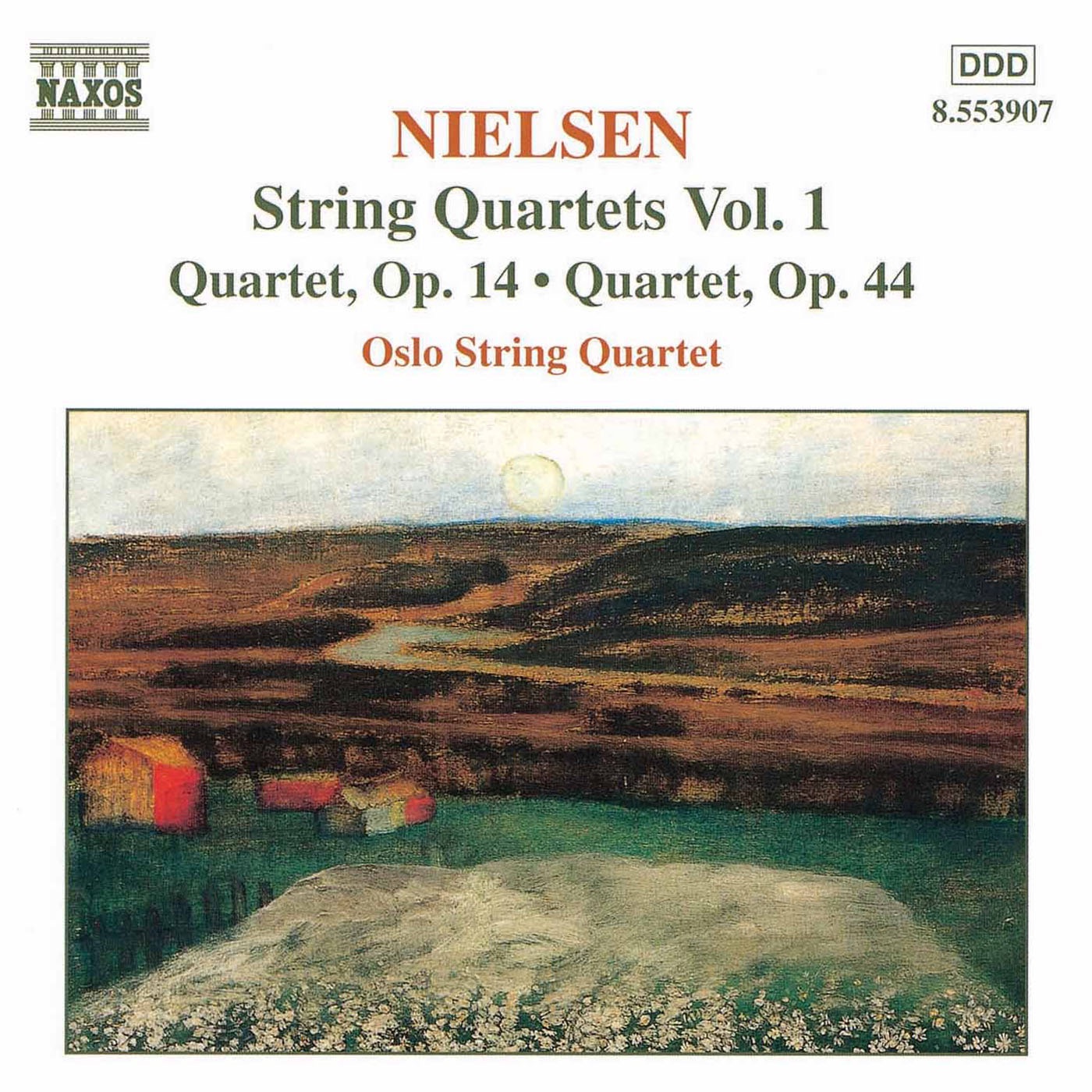 Nielsen, C.: String Quartets, Vol. 1 album cover