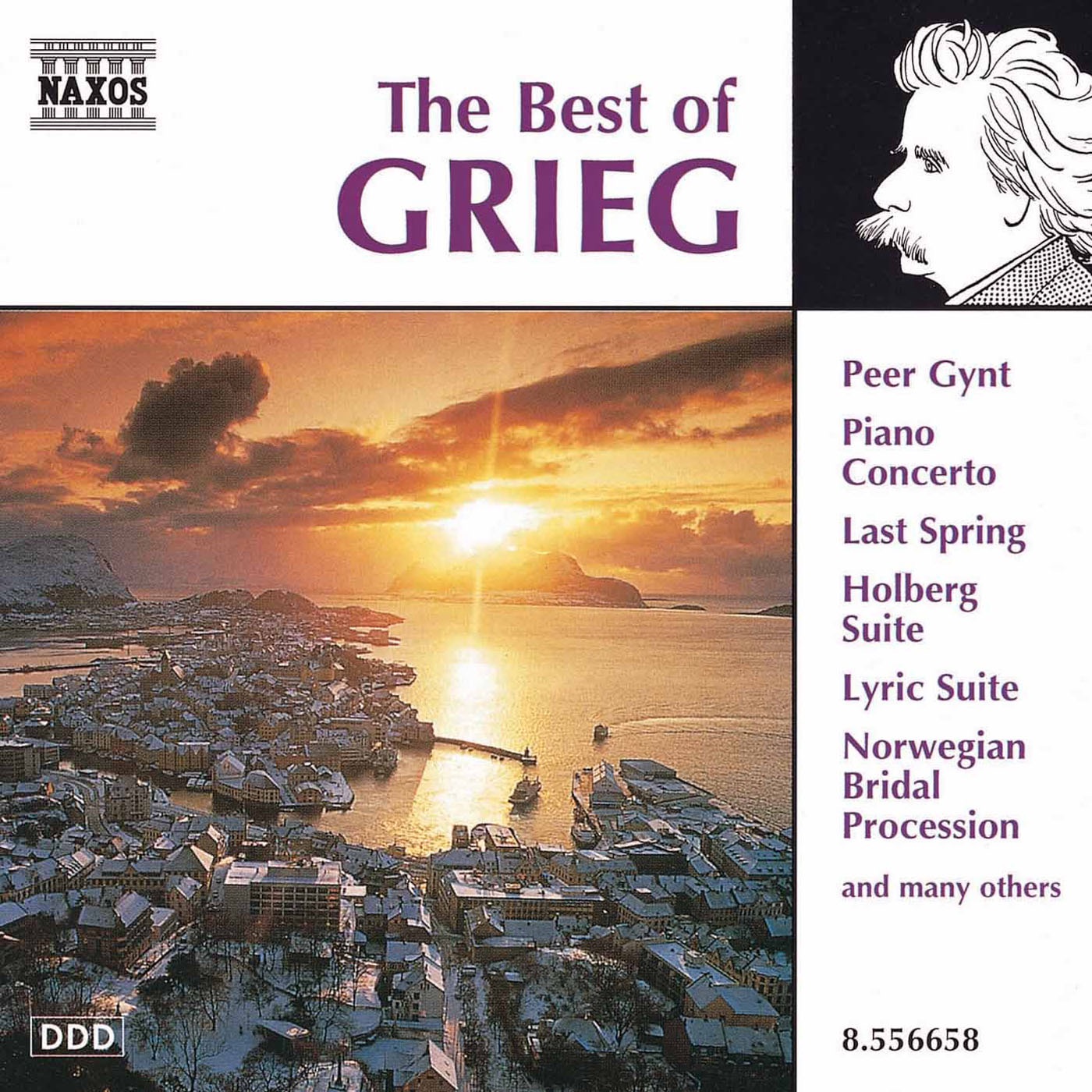Grieg: The Best of Grieg album cover