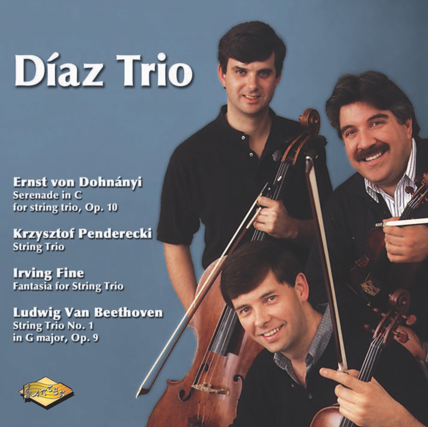 Dohnanyi - Penderecki - Fine - Beethoven: String Trios album cover