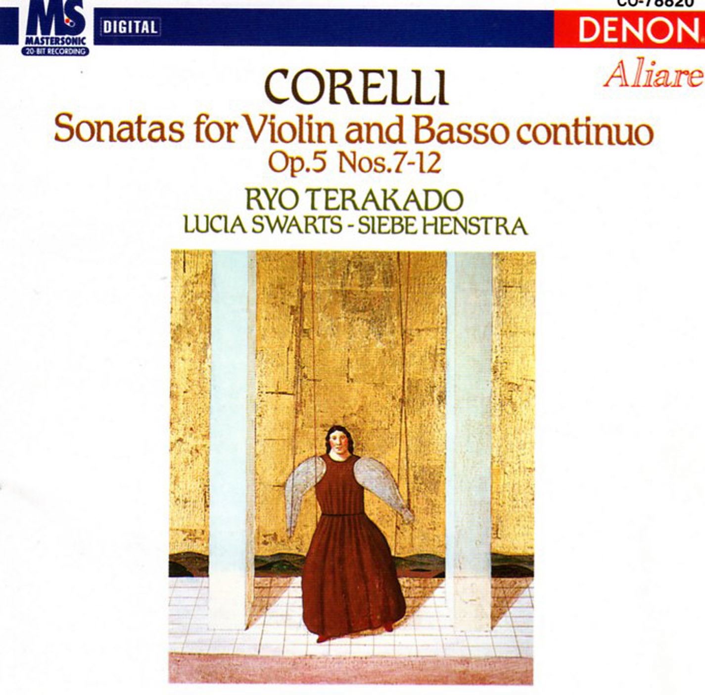 Corelli: Sonatas for Violin & Basso Continuo album cover