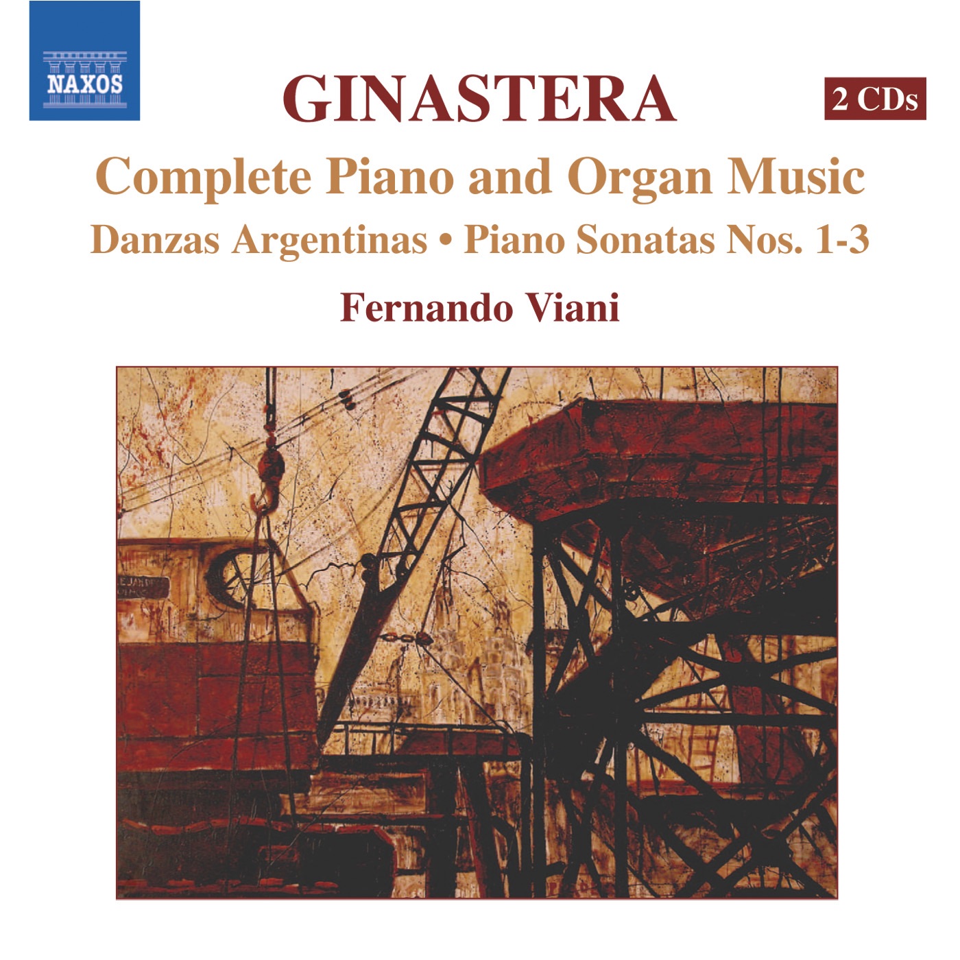 Ginastera: Complete Piano & Organ Music album cover