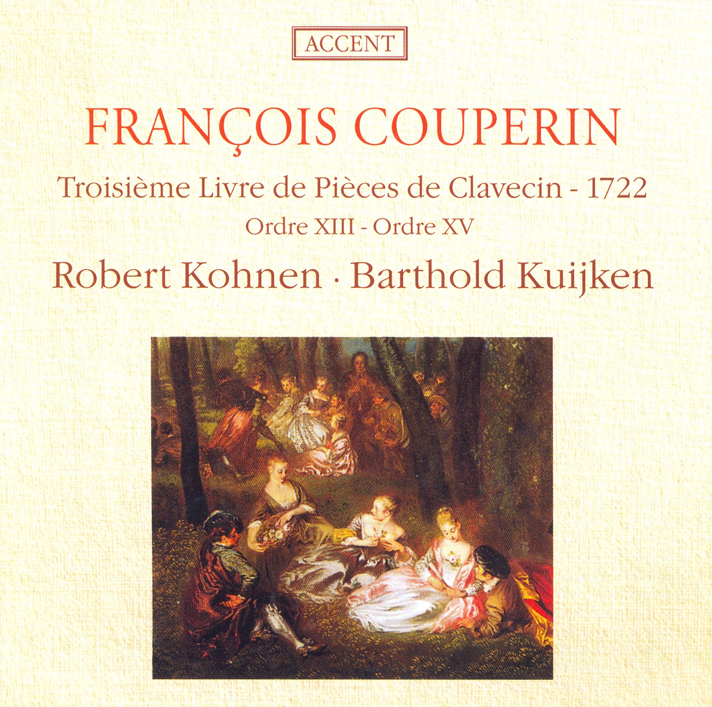 Couperin: Pieces de Clavecin, Book 3 album cover
