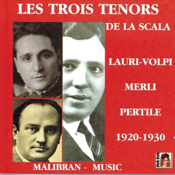 Les trois ténors de la Scala (1920-1930) album cover