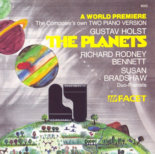 Holst: The Planets (Version for 2 Pianos) album cover
