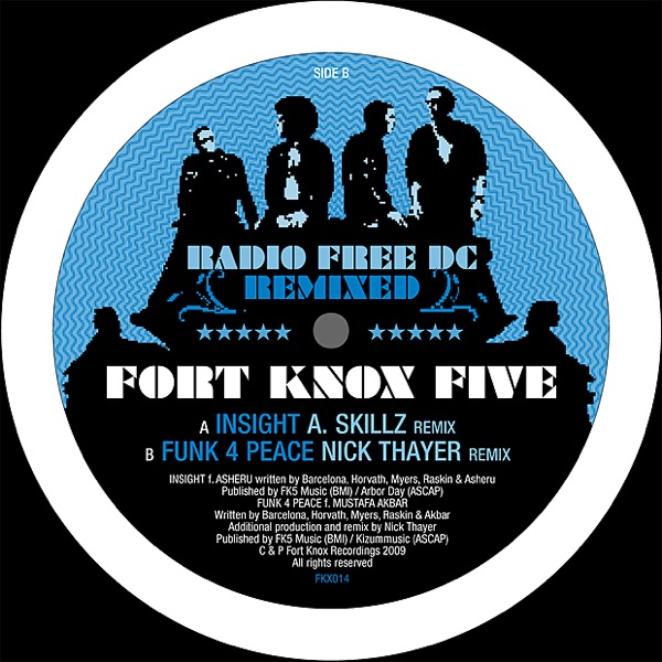 Radio Free DC Remixed Vol. 1 - EP album cover