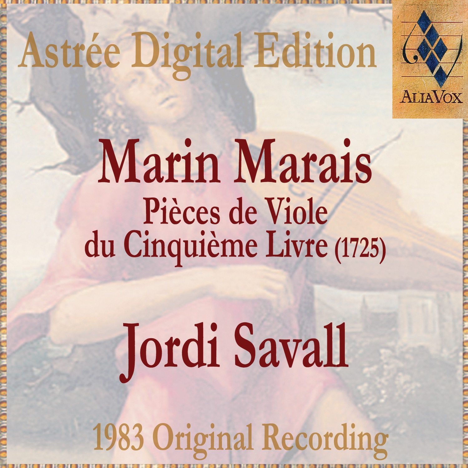 Marin Marais: Pièces De Viole Du Cinquième Livre album cover