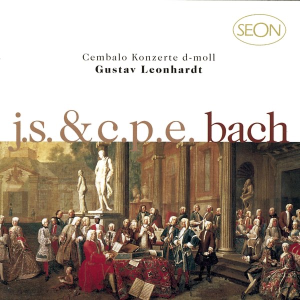 J. S. Bach: Concerto No. 1 in D Minor, BWV 1052 & C.P.E. Bach: Concerto in D Minor, Wq. 23 album cover