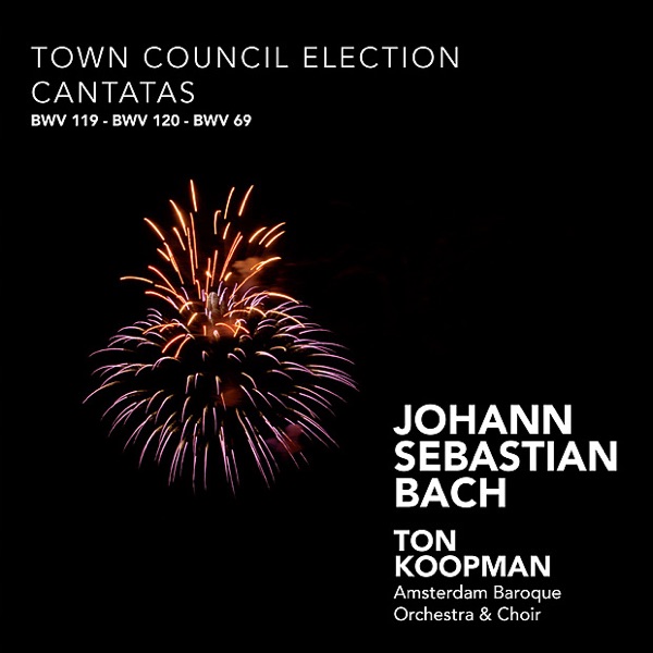 Bach: Town Council Election Cantatas album cover