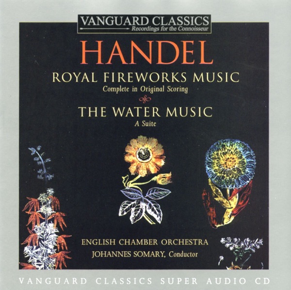 Handel: Water Music and Royal Fireworks Music album cover