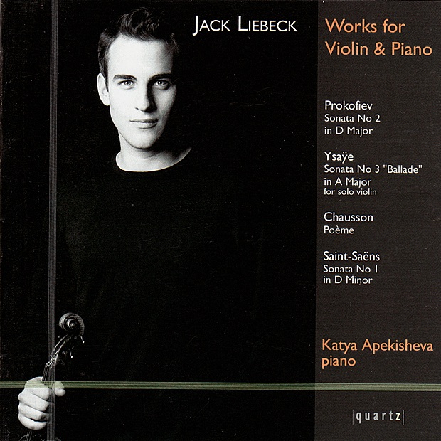 Prokofiev, Ysaÿe, Chausson, Saint-Saëns: Works for Violin & Piano album cover
