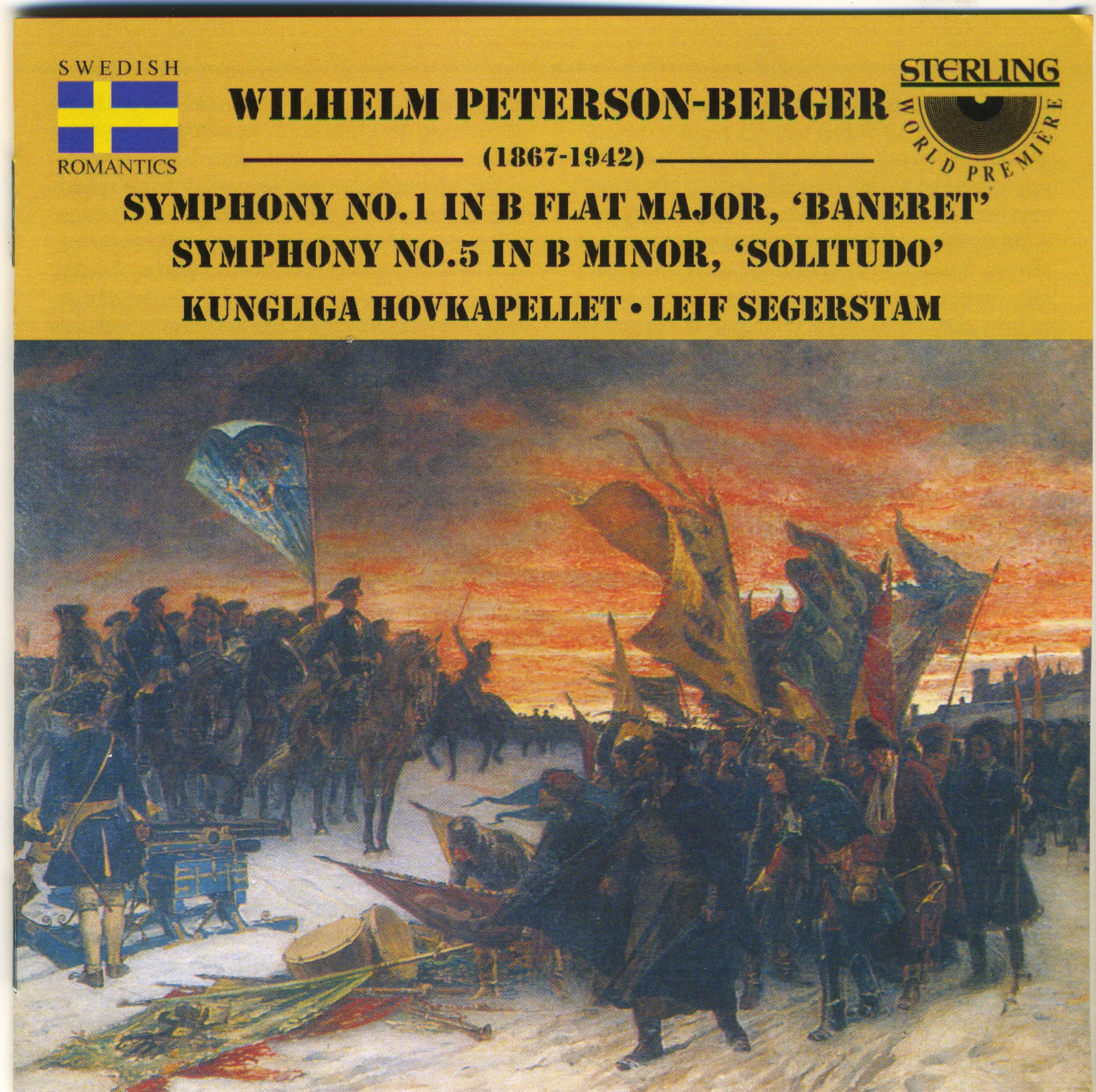 Wilhelm Peterson-Berger: Symfoni 1 album cover
