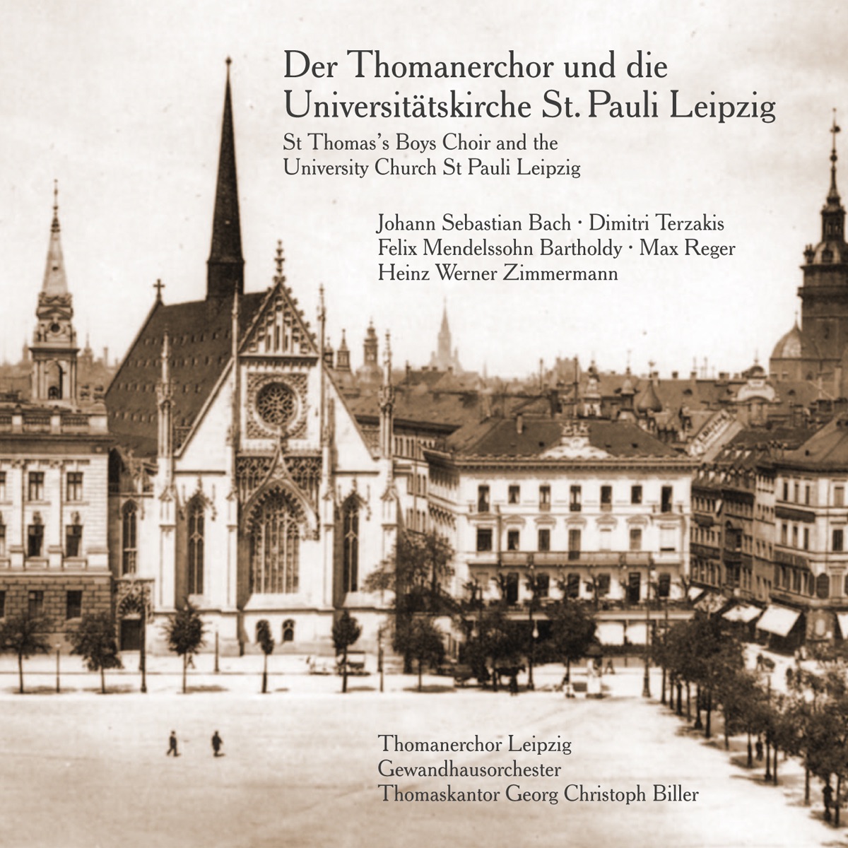 Der Thomanerchor und die Universitätskirche St. Pauli Leipzig album cover