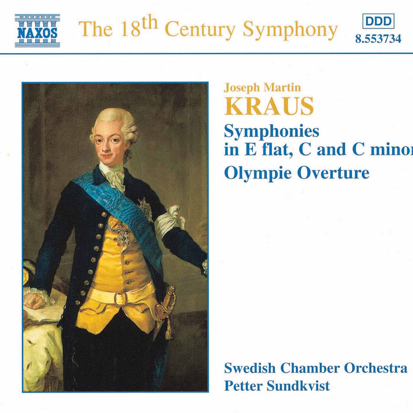 Kraus: Symphonies, Vol. 1 album cover