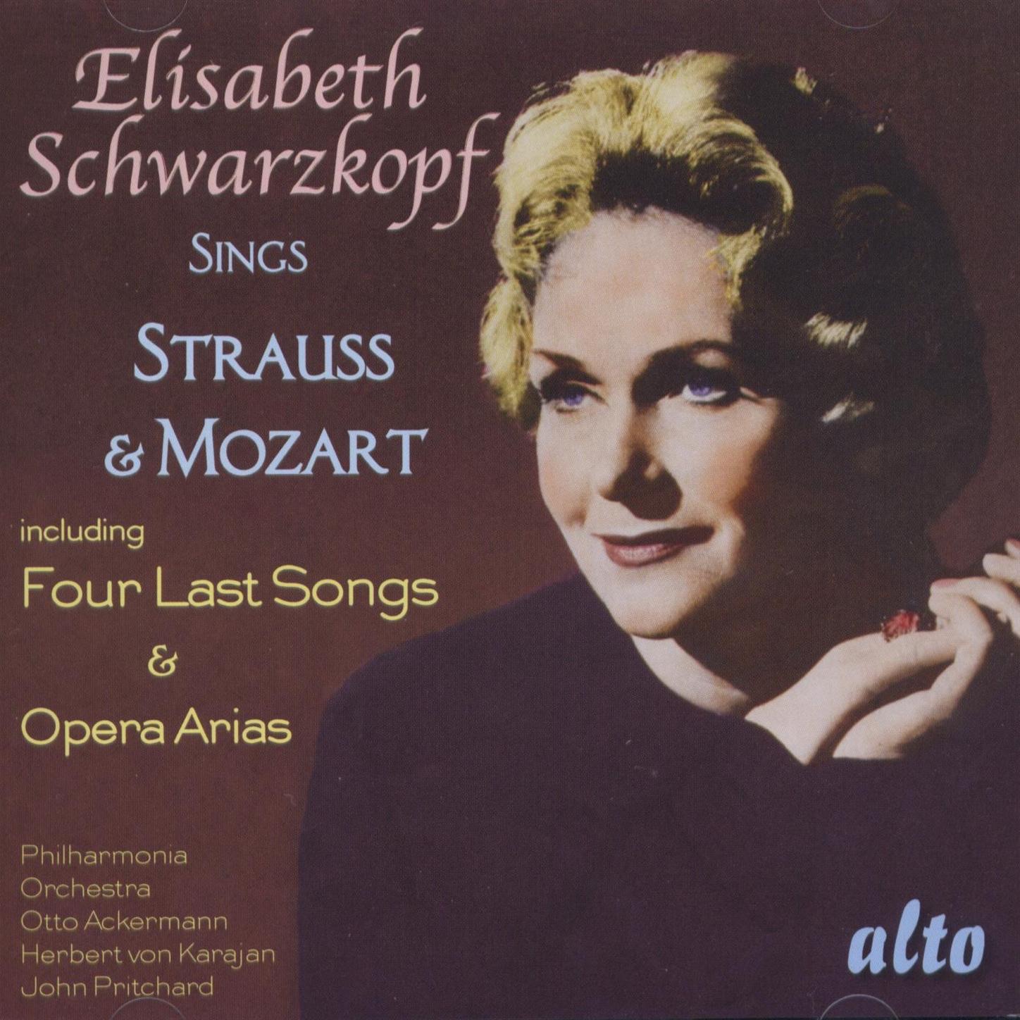 Elisabeth Schwarzkopf sings Strauss & Mozart album cover