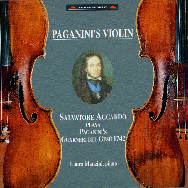 Paganini's Violin - Salvatore Accardo Plays Paganini's Guarneri del Gesù 1742 album cover