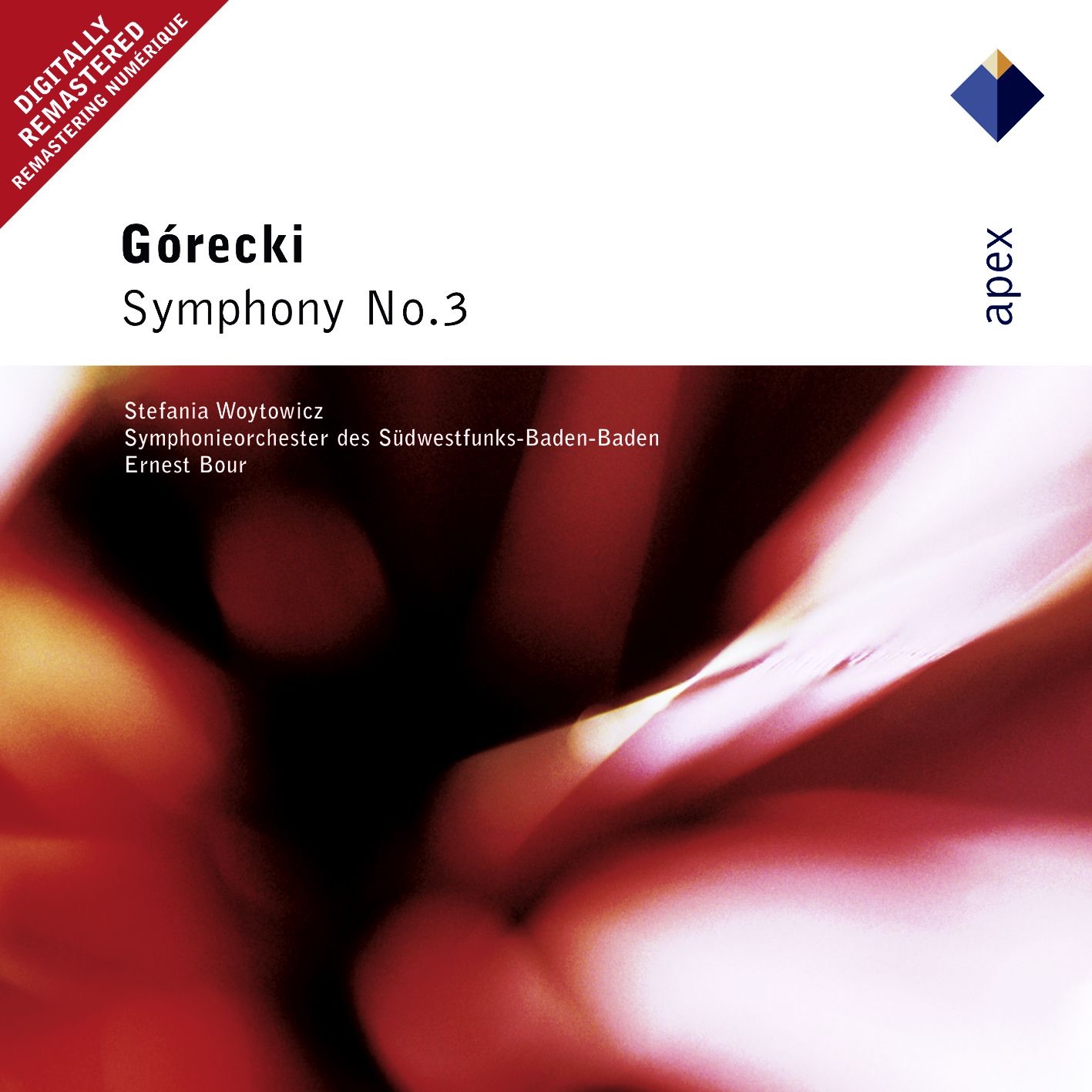 Górecki: Symphony No. 3 "Symphony of Sorrowful Songs" album cover