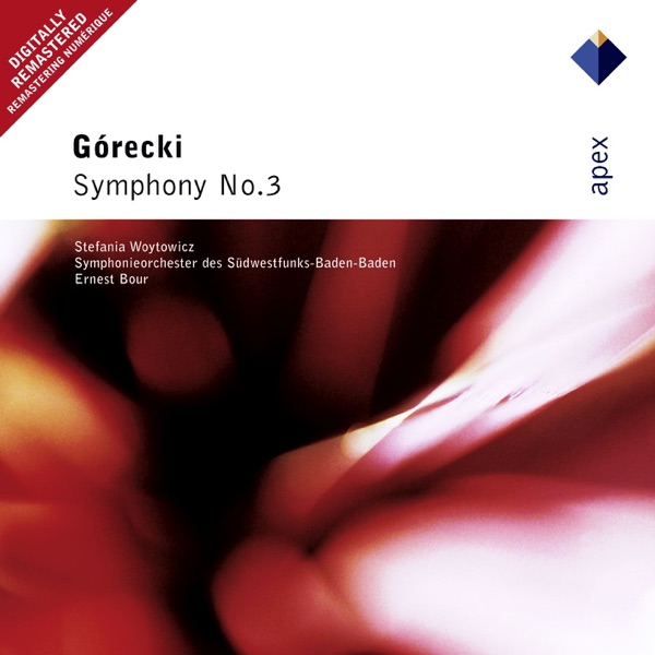 Górecki: Symphony No. 3 "Symphony of Sorrowful Songs" album cover