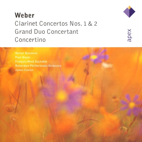 Weber: Clarinet Concertos Nos 1 & 2, Grand Duo Concertant & Concertino album cover