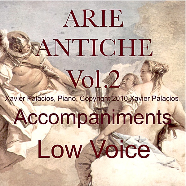 15 Arie Antiche (Parisotti Edition, Vol. 2) [Accompaniments for Low Voice With Transpositions] album cover
