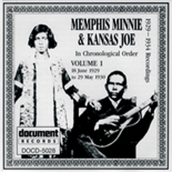 Memphis Minnie & Kansas Joe in Chronological Order: Vol. 1 (1929-1930) album cover