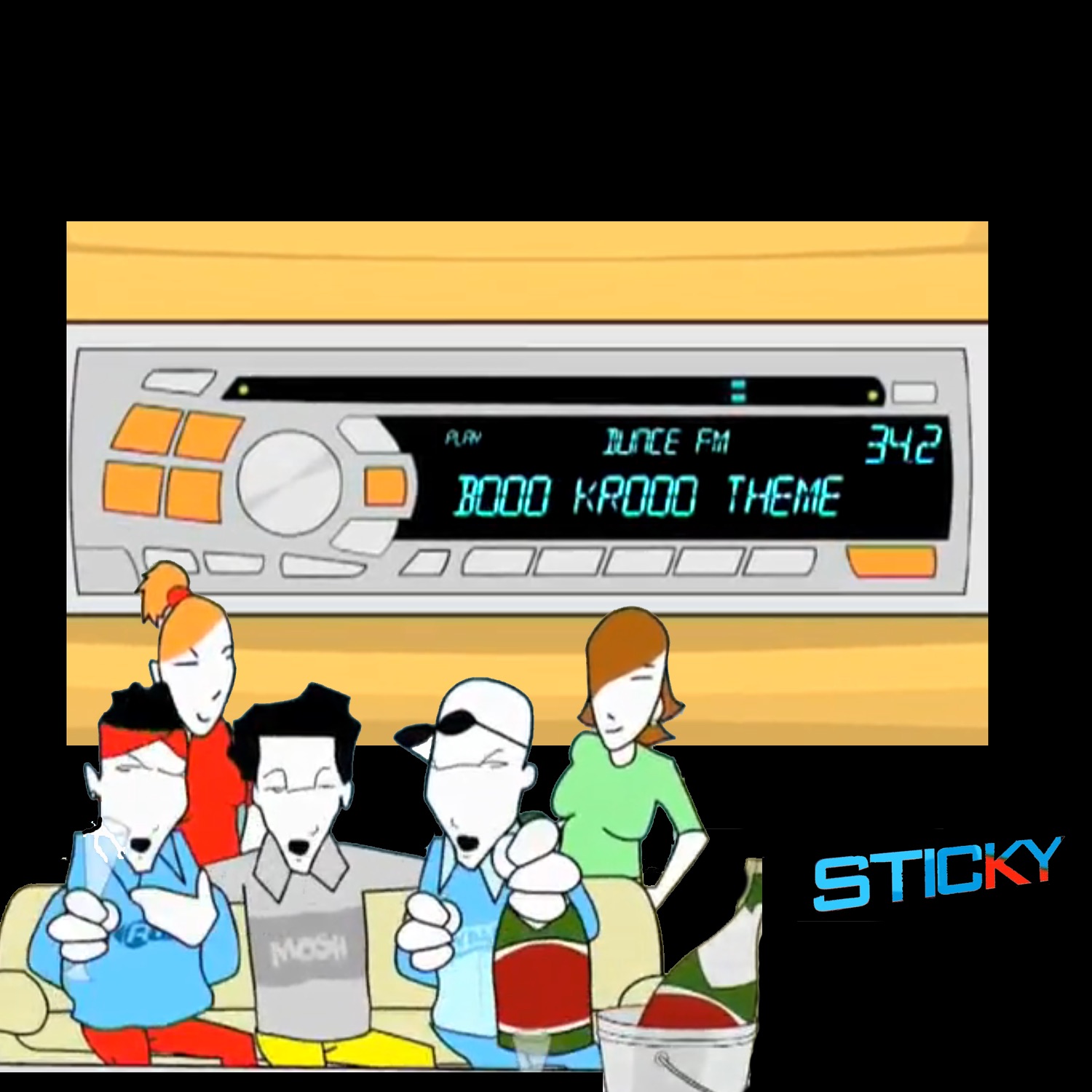 Booo Krooo Theme - Single album cover