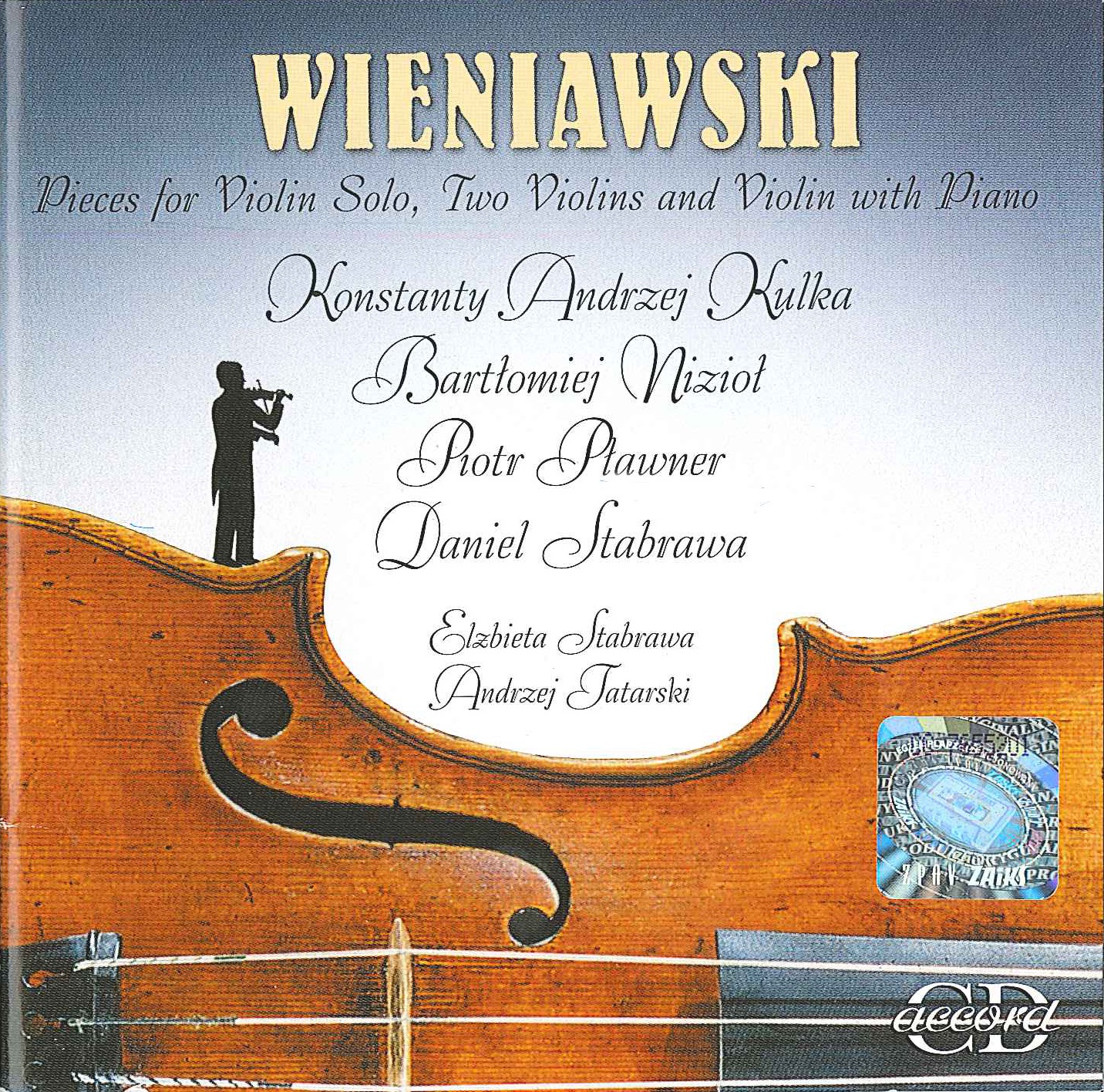 Wieniawski, H.: Chamber Music album cover
