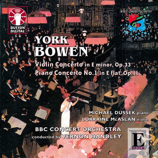 York Bowen: Piano & Violin Concertos album cover