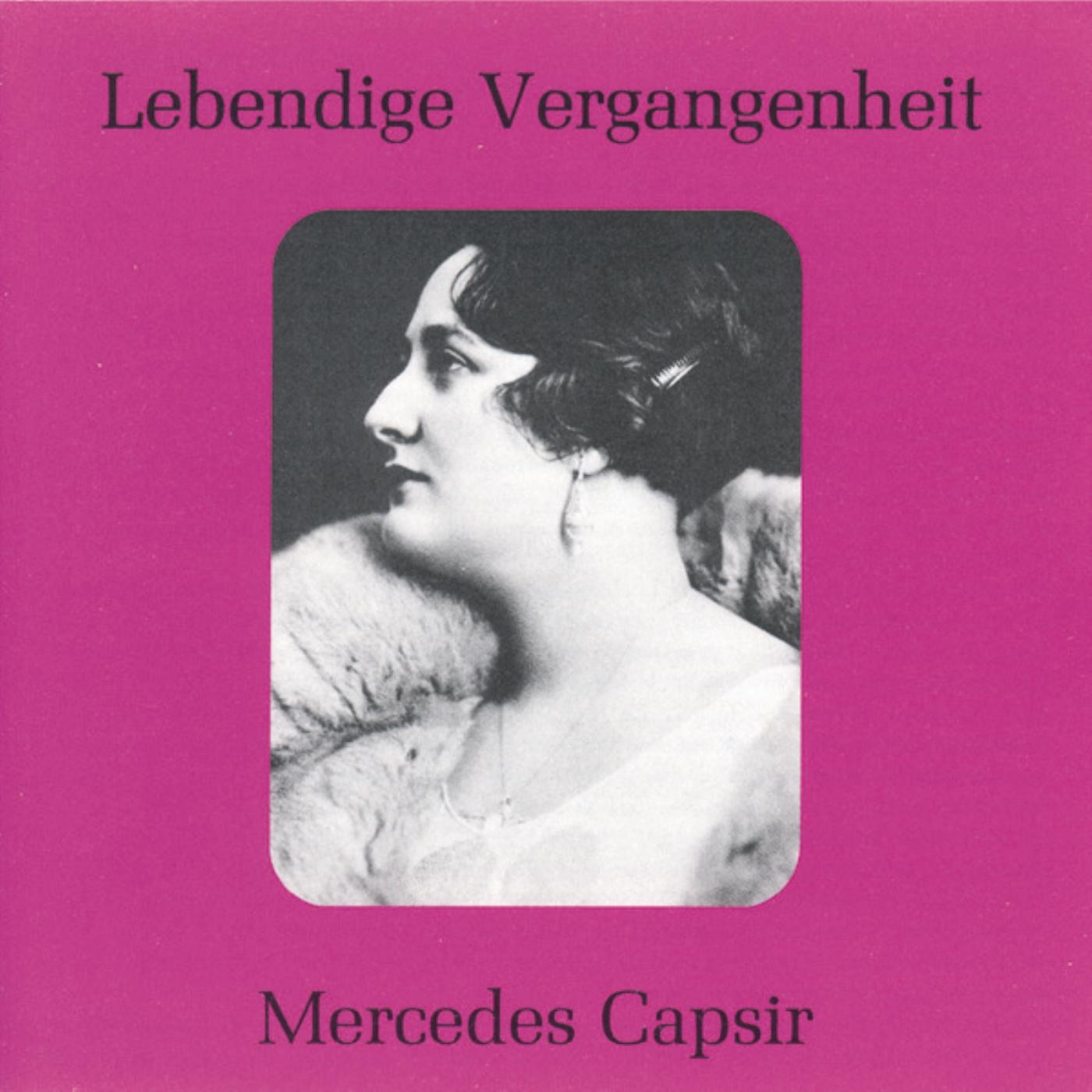 Lebendige Vergangenheit - Mercedes Capsir album cover