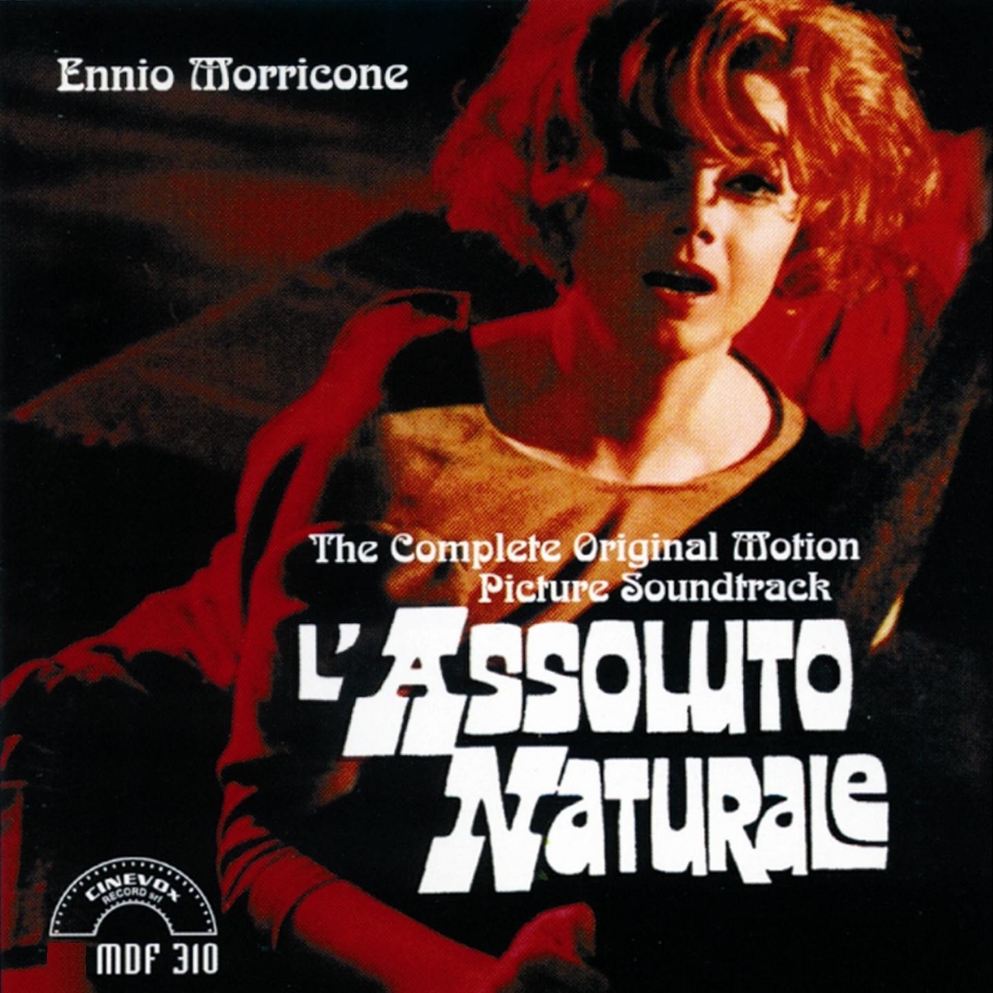 L'assoluto naturale (Original Motion Picture Soundtrack) album cover