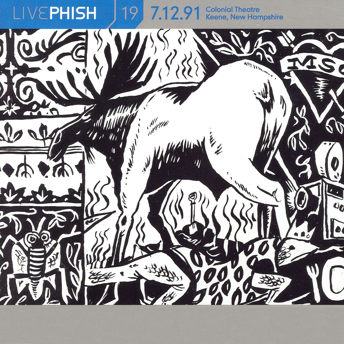Live Phish, Volume 19: 7/12/91 (Colonial Theatre, Keene, NH) album cover