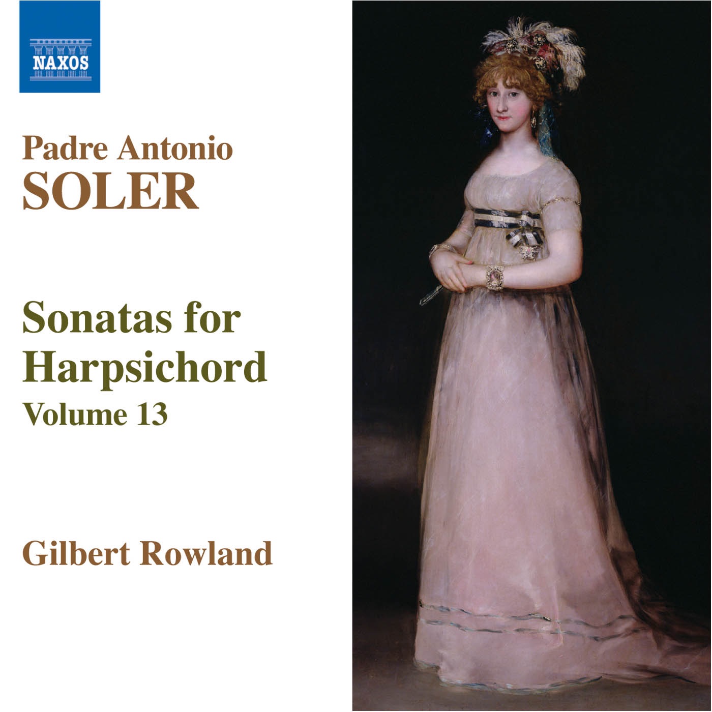 Soler, A.: Sonatas for Harpsichord, Vol. 13 album cover