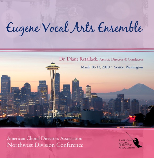 ACDA 2010 Northwest Conference Eugene Vocal Arts Ensemble (Live) album cover