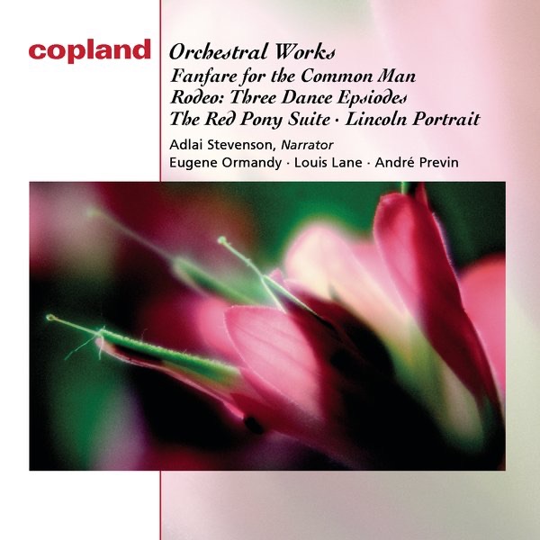 Copland: Fanfare for the Common Man; Three Dance Episodes from Rodeo; An Outdoor Overture; The Red P album cover