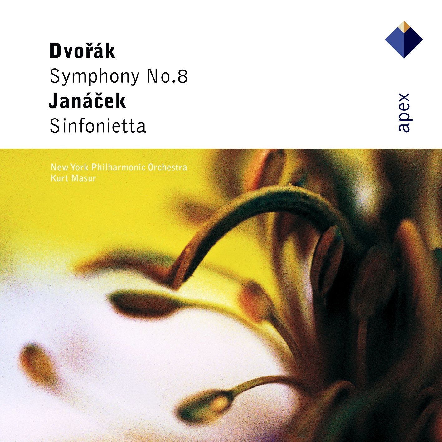 Dvorák: Symphony No. 8 & Janácek: Sinfonietta album cover