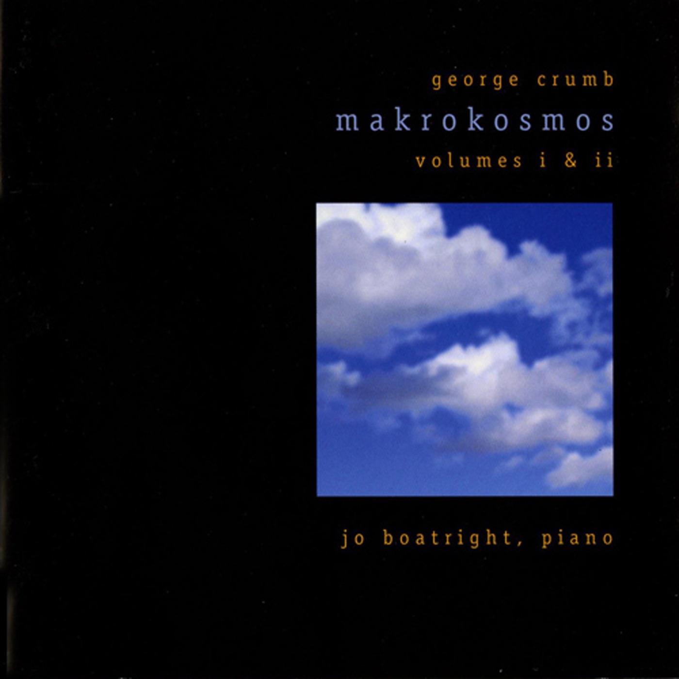 Crumb: Makrokosmos I and II album cover