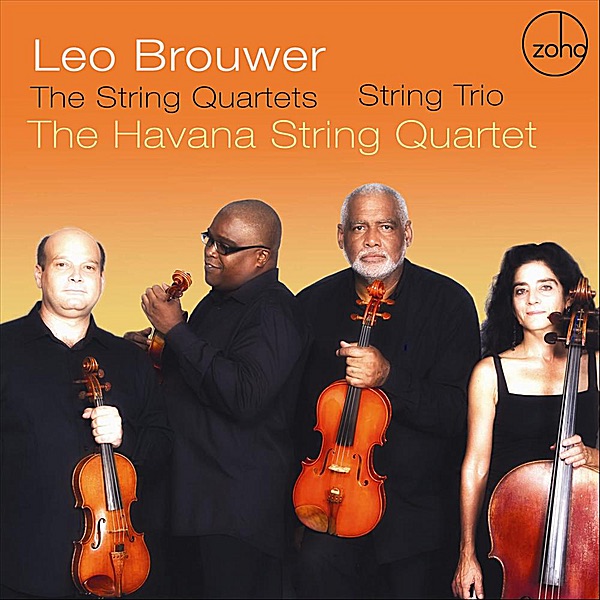 Leo Brouwer : The String Quartets & String Trio album cover