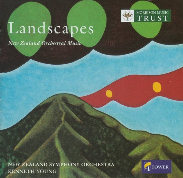 Landscapes - New Zealand Orchestral Music album cover