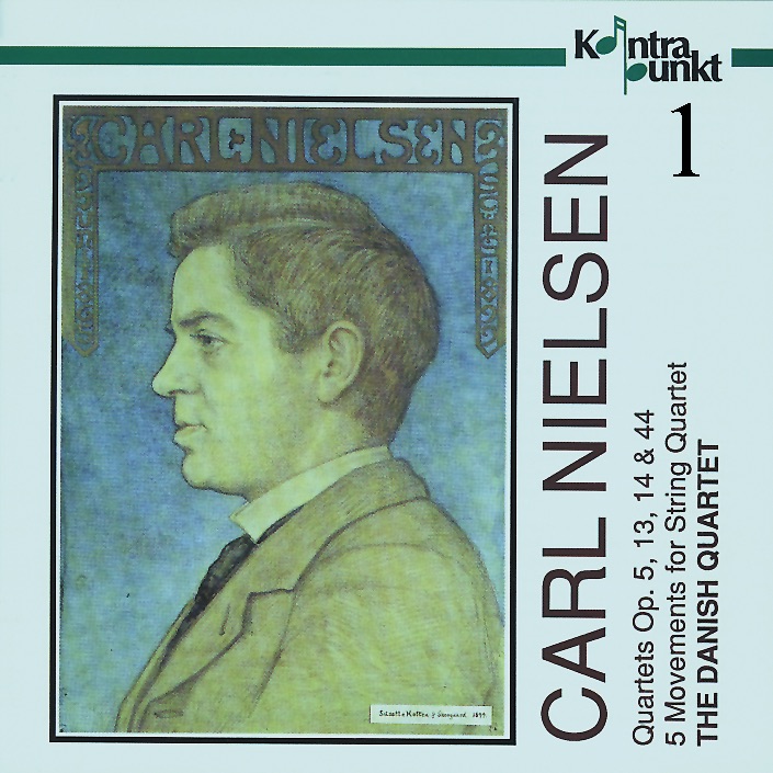 Nielsen: Complete String Quartets, Vol. 1 album cover