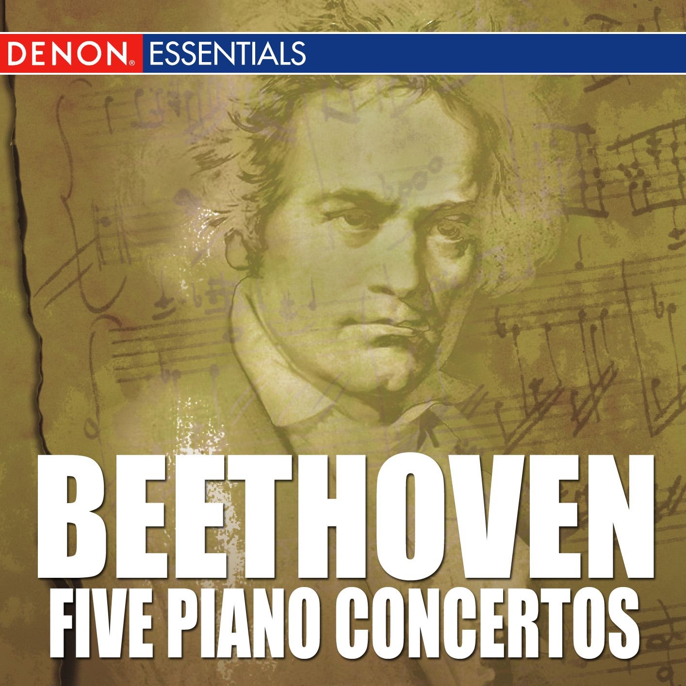 Beethoven: Piano Concertos Nos. 1-5 album cover