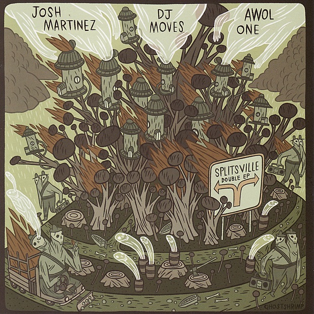 Splitsville: Double EP album cover