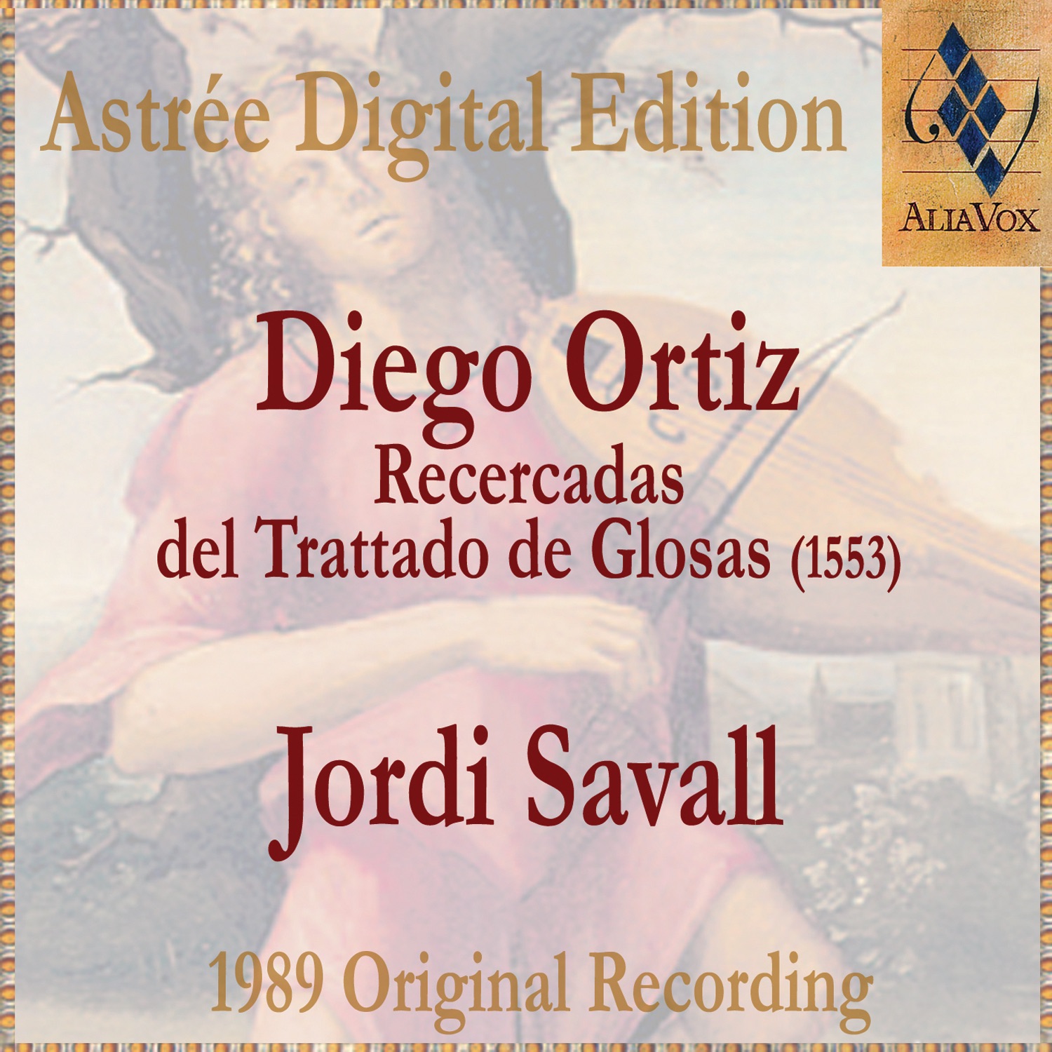 Diego Ortiz: Recercadas Del Trattado De Glosas album cover