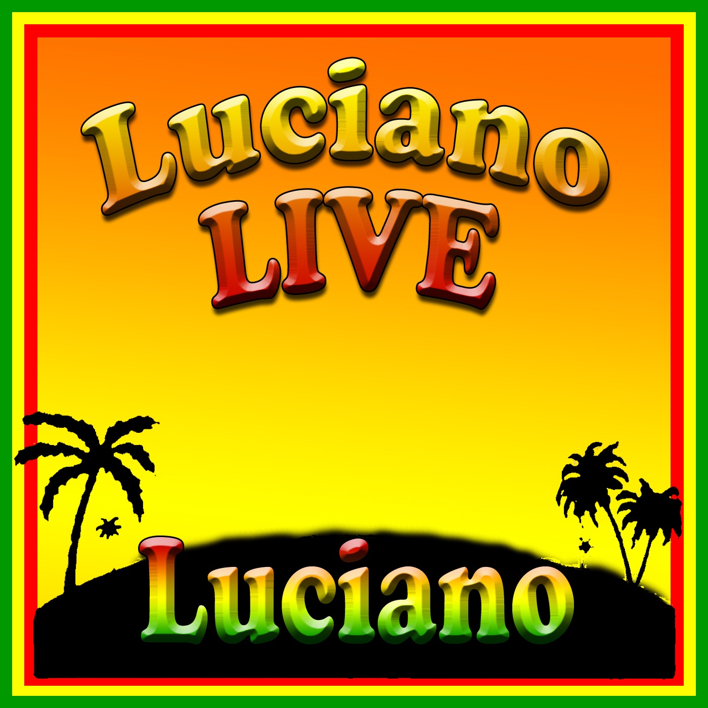 Luciano Live album cover