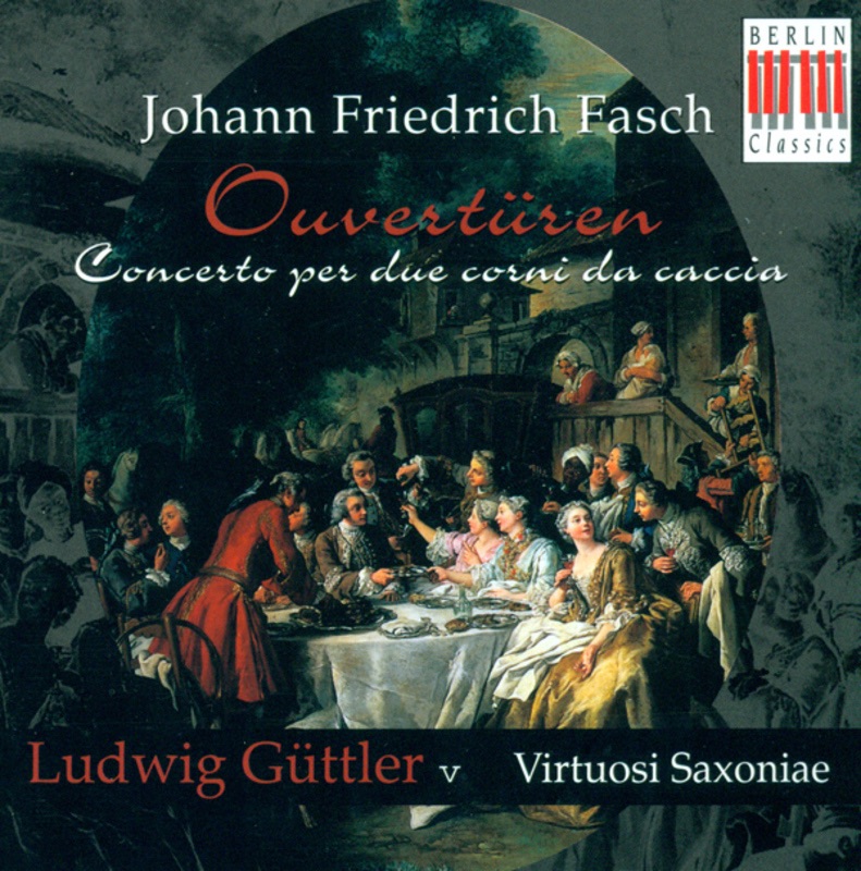 Fasch: Overtures album cover
