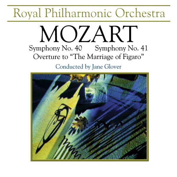 Mozart Symphony No. 40, No. 41, Overture to "The Marriage of Figaro" album cover