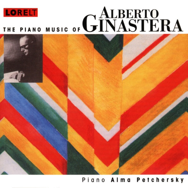 The Piano Music of Alberto Ginastera album cover