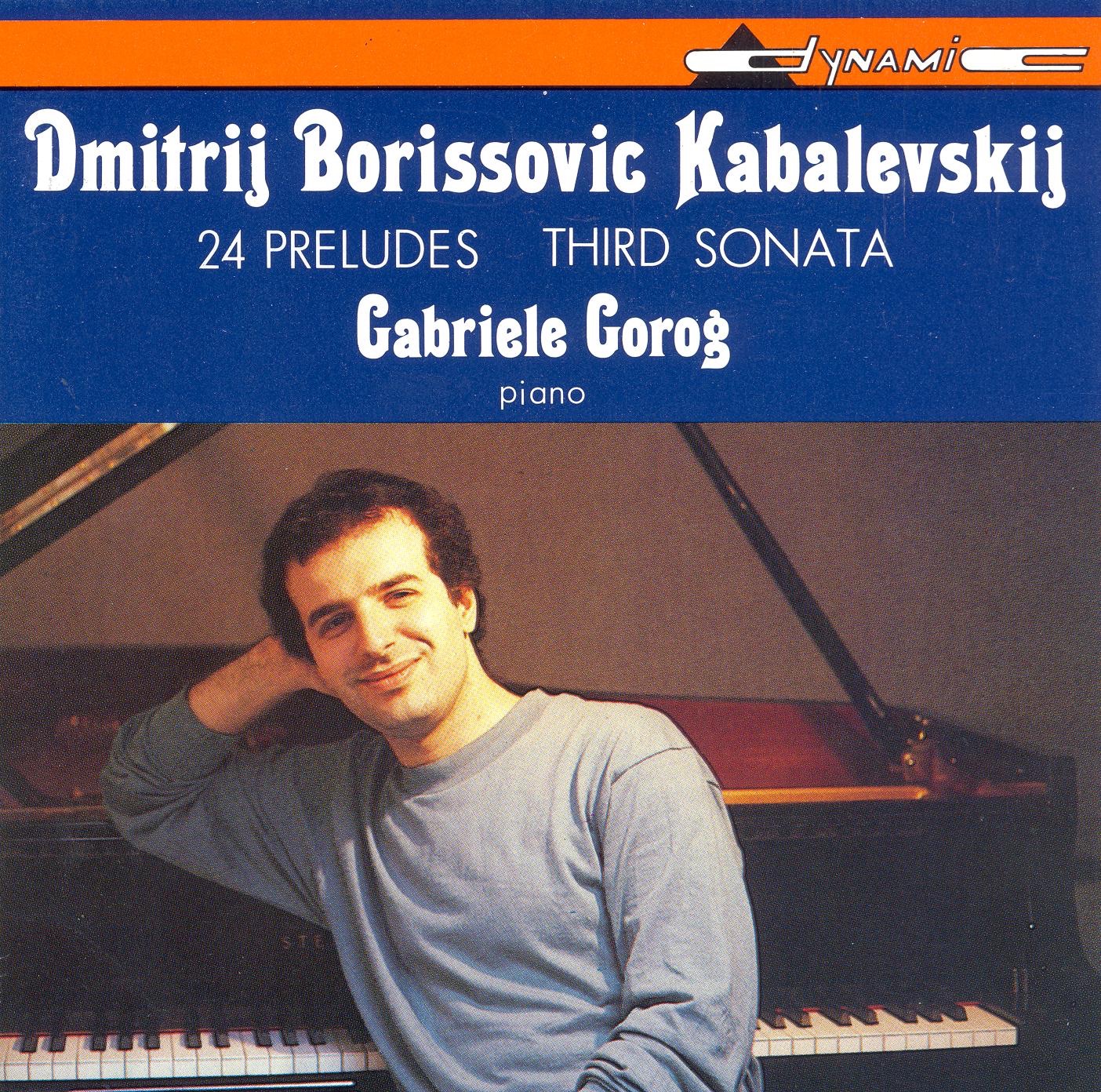 Kabalevsky: 24 Preludes - Piano Sonata No. 3 album cover