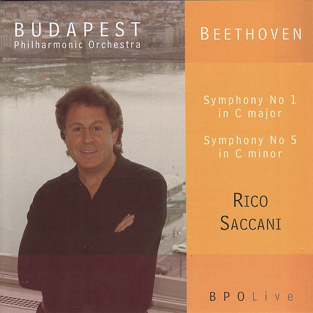 Beethoven: Symphonies Nos. 1 & 5 album cover