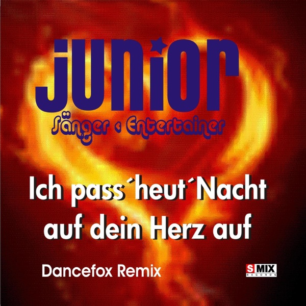 JUNIOR - ICH PASS HEUT NACHT AUF DEIN HERZ AUF album cover