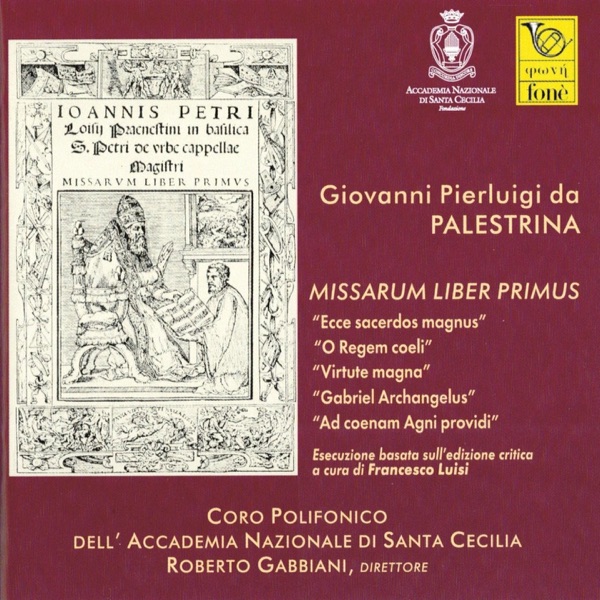 Giovanni Pierluigi da Palestrina, Missarum liber primus album cover